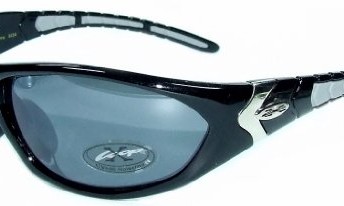 New-XLoop-SOLO-Unisex-Sport-Wrap-Sunglasses-UV400-100-Protection-gloss-black-grey-frame-grey-lens-0