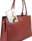 New-beautiful-ladies-large-Visconti-dark-red-leather-laptop-briefcase-work-bag-organiser-style-19147-0-0