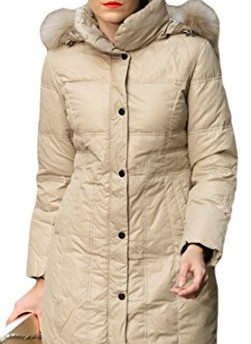 North-Goose-Womens-Down-Jacket-with-Removable-Fur-Trim-Hood-Down-Coat-0