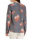Nougat-Womens-Tara-Print-Floral-Button-Front-Long-Sleeve-Shirt-Grey-PewterCoral-Rose-Size-12-Manufacturer-Size2-0-0