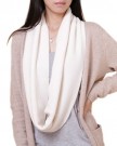 Novawo-Womens-Mens-Super-Soft-Cashmere-Solid-Infinity-Scarf-White-0