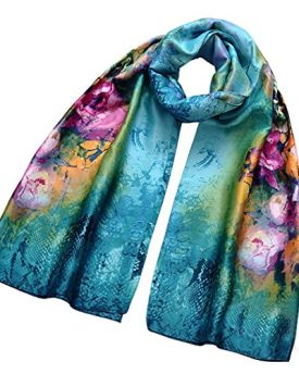 Novawo-Womens-Soft-Silk-Oil-Painting-Scarf-Shawl-Wrap-0