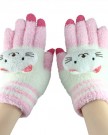 Official-ShopBXT-Cute-Cartoon-Coral-Fleece-Touch-Screen-Magic-Gloves-for-iPadiPhoneiPodHTCSamsung-Smart-PhonesSamsung-Tablets-Pink-and-White-Kitty-0-0