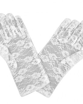 Outdoortips-Delicate-White-Lace-Short-Gloves-For-Ladies-0