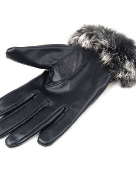 Outdoortips-Luxury-Ladies-Soft-Leather-Driving-Gloves-with-Cosy-Velvet-Lining-Black-0-1