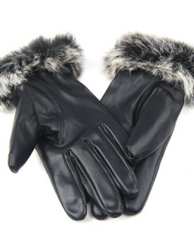 Outdoortips-Luxury-Ladies-Soft-Leather-Driving-Gloves-with-Cosy-Velvet-Lining-Black-0