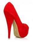 PEEPTOE-Red-Faux-Suede-Stiletto-Very-High-Heel-Platform-Peep-Toe-Shoes-Size-UK-6-EU-39-0-1