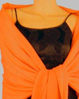 Pashmina-Scarf-Shawl-Wrap-Throw-Orange-0