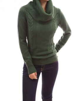 PattyBoutik-Drape-Ribbed-Cowl-Neck-Cable-Knit-Pullover-Long-Sleeve-Knitwear-Jumper-Green-12-0