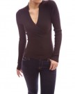 PattyBoutik-Trendy-Ribbed-V-Neck-Crossover-Empire-Waist-Long-Sleeve-Knit-Jumper-Top-Brown-12-0