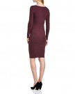 Peopletree-Womens-Abigail-Twist-Body-Con-Long-Sleeve-Dress-Purple-Bordeaux-Size-8-0-0
