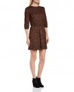 Peopletree-Womens-Claudia-Tea-Animal-Print-34-Sleeve-Dress-Brown-Size-14-0