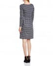 Peopletree-Womens-Fay-Jumper-Striped-Long-Sleeve-Dress-Grey-Melange-Size-8-0-0