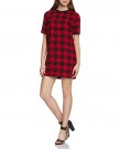 Pepe-Jeans-Womens-Short-Sleeve-Dress-Red-Rot-RUBY-276-8-0