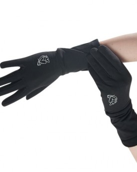 Pink-Monkey-Womens-Running-Gloves-Black-One-Size-0
