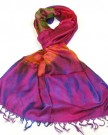 Pink-Silk-Scarf-Womens-luxury-paisley-scarfs-for-ladies-and-girls-Beautiful-Lovarzi-pashminas-0-1