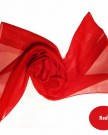 Plain-Chiffon-Scarf-Lovely-Colour-Red-0