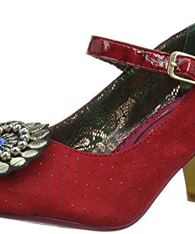 Poetic-Licence-Womens-Darlas-Dream-Court-Shoes-4218-2C-37-Red-4-UK-37-EU-0