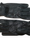 QHA-WOMEN-LADIES-GIRL-100-BLACK-SOFT-REAL-LEATHER-FASHION-WINTER-DRIVING-GLOVES-M-0