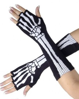 Queen-of-Darkness-Long-fingerless-gloves-with-skeleton-0