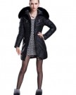 Queenshiny-Long-Womens-Down-Coat-Jacket-with-Raccoon-Collar-with-Hood-L-Black-0-0