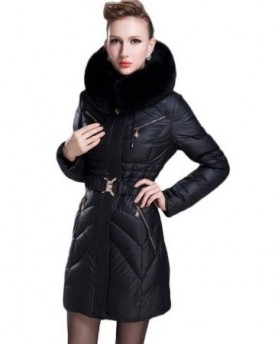 Queenshiny-Long-Womens-Down-Coat-Jacket-with-Raccoon-Collar-with-Hood-L-Black-0