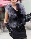 ROPALIA-Lady-Long-Hair-Faux-Fur-Jacket-Coat-Winter-Warm-Waistcoat-Vest-US14-0-3