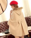ROPALIA-Womens-Faux-Fur-Collar-Hooded-Cape-Thicken-Batwing-Tweed-Coat-Jacket-M-0-0