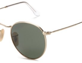 Ray-Ban-3447-001-Gold-3447-Round-Metal-Round-Sunglasses-Size-47mm-0