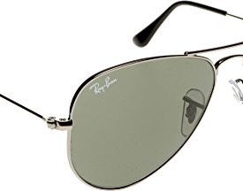 Ray-Ban-RB-3044-Aviator-sunglasses-Gunmetal-with-Grey-Green-G15-Lens-0
