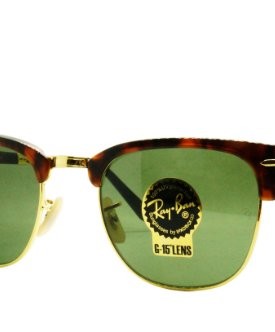Ray-Ban-Unisex-Sunglasses-Clubmaster-Multicoloured-Red-AvanaGreen-990-One-size-0