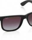 Ray-Ban-Unisex-Sunglasses-Justin-Black-6018G-Black-One-size-0-0