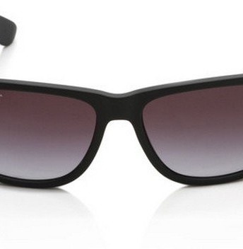 Ray-Ban-Unisex-Sunglasses-Justin-Black-6018G-Black-One-size-0