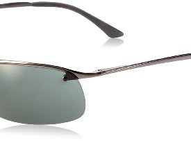 Ray-Ban-Unisex-Sunglasses-Top-Bar-Grey-00471-Gunmetal-One-size-0