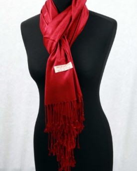 Red-Cashmere-Scarf-100-Pure-ladies-scarves-Wrap-Shawls-Free-PP-NEW-women-0