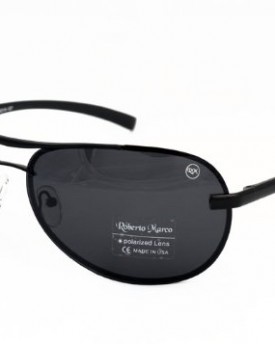 Roberto-Marco-Polarized-Sunglasses-for-Drivers-Semi-Dark-Grey-Lenses-Aviator-Design-No-Glare-0
