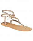 Rock-and-Rags-by-Firetrap-Womens-Zodiac-Sandals-Rose-Gold-UK-5-0