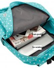 SAIERLONG-Womens-And-Girls-Backpack-School-bag-travel-bag-Blue-Oxford-0-3