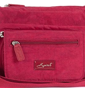 SPIRIT-LIGHTWEIGHT-TRAVEL-CROSSBODY-BAG-FAB-COLOURS-ITEM-NUMBER-1651-Claret-0