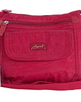 SPIRIT-LIGHTWEIGHT-TRAVEL-CROSSBODY-HANDBAG-BAG-STYLE-5269-Claret-0