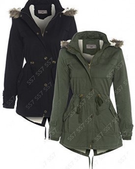 SS7-Womens-Fleece-Lined-Parka-Coat-Black-Khaki-Plus-Sizes-18-to-24-UK-20-Black-0