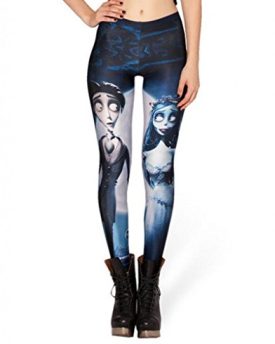 SUNNYDATE-2014-Womens-New-Fashion-Seamless-Printed-Leggings-Corpse-Bride-0