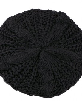Sanwood-Womens-Baggy-Beanie-Crochet-Hat-Knitted-Cap-Black-0