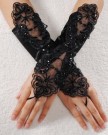 Sexy-Bride-Wedding-Party-Fingerless-Pearl-Lace-Satin-Bridal-Gloves-FancyBlack-0