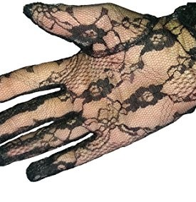 Short-Black-Lace-Lolita-Steam-Punk-Gothic-Victorian-Flower-Gloves-0