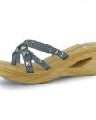 Skechers-Women-Sun-Strap-Ladies-Wedge-Sandals-Denim-UK-4-0