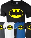 SnS-Online-Mens-Boys-Womens-Ladies-Girls-Unisex-T-shirt-Tee-Top-Cotton-Batman-T-Shirt-Black-S-Chest-34-36-0-0