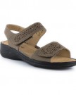 Softlites-Womens-Brown-Velcro-Comfort-Sandal-Size-6-Brown-0