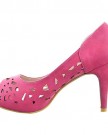 Sopily-Womens-Fashion-Shoes-Pump-Court-shoes-ankle-high-Stiletto-decollete-Perforated-Heel-Stiletto-high-heel-95-CM-Pink-WL-999-1-T-41-UK-8-0-1