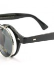 Steampunk-Goggles-Glasses-Retro-Flip-Up-Round-Sunglasses-Vtg-Lady-Gaga-Style-A1-0-1